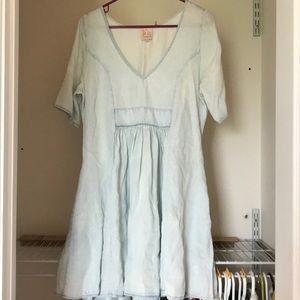 Chambray dress from Anthro